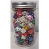 Image 2 : Full Quart Jar of Old Dice