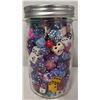 Image 2 : Full Quart Jar of Old Dice