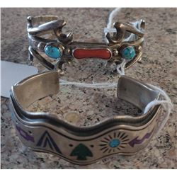 2 Old Navajo Cuffs