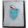 Image 1 : Triple Effigy Turquoise Carving