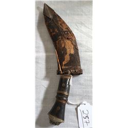 Antique Kukri Knife w/Sheath