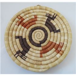Hopi Coil Basket w/Deer
