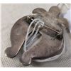 Image 7 : Navajo Sterling Silver & Turquoise Horseshoe Pin