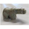 Image 1 : SOAP STONE BEAR CARVING, *UNMARKED - 1"HX2"L*