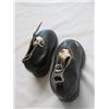 Image 2 : CHILD'S SHOES SIZE 2 (NEOLITE LEATHER, FROM 1940s, BUCKLE)