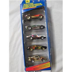 HOT WHEELS (ALIEN ATTACK PACK) *5 CAR SET, 1999*