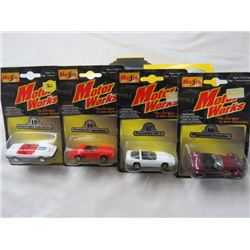 4 MOTOR WORKS (DIE CAST) VEHICLES