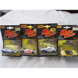 4 MOTOR WORKS (DIE CAST) VEHICLES