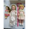 Image 1 : 3 DOLLS (W/REGAL BOX) *10", 15", 16"*, DOLL CLOTHES (6 PCS)
