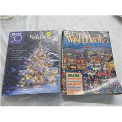2 SEARS CHRISTMAS WISH BOOKS (1998, 2003)
