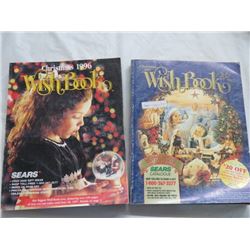 2 SEARS CHRISTMAS WISH BOOKS (1996, 1997)