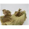 Image 3 : HAND *HOLDING RODENTS* (CERAMIC) *APPROX 7½"L*