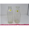 Image 1 : 2 VINTAGE MILK BOTTLES
