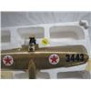 Image 6 : MODEL PLANE, (TEXACO) 3443, *PROP MISSING*, (12" WING SPAN) *AS IS*