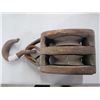 Image 2 : BLOCK & TACKLE PULLEY (WOODEN)