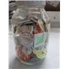Image 2 : LOT OF LAPEL ADVERTISING BUTTONS IN JAR