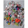 Image 3 : LOT OF LAPEL ADVERTISING BUTTONS IN JAR