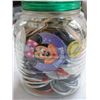 Image 3 : LOT OF LAPEL ADVERTISING BUTTONS IN KRAFT PEANUT BUTTER GLASS JAR