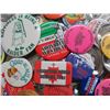 Image 6 : LOT OF LAPEL ADVERTISING BUTTONS IN KRAFT PEANUT BUTTER GLASS JAR