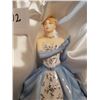 Image 2 : FIGURINE (ROYAL DOULTON) "CATHERINE" *9"T*