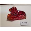 Image 2 : FIGURINE (FENTON RED CARNIVAL) *KING LION*