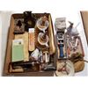 Image 1 : TRAY FULL OF COLLECTIBLES & ANTIQUES