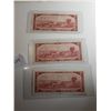 Image 2 : 3 - 1954 CNDN $2 BILLS (DIFFERENT SIGNATURES)