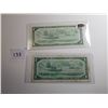 Image 5 : 1954 ONE DOLLAR *DEVIL'S FACE* BANK NOTE, 1 - 1954 *MODIFY* BILL