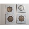 Image 4 : LOT OF CNDN SILVER 50 CENT PCS (1940, 41, 42, 43)