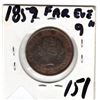 Image 2 : 1859 LARGE CENT *SLIGHT DOUBLING 8 & 5*