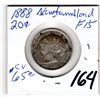 Image 2 : 1888 (NEWFOUNDLAND)  20 CENT PIECE *RARE*