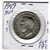 Image 2 : 1949 FIFTY CENT PIECE