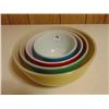 Image 1 : PYREX SET OF 4 BOWLS (1950s)