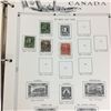 Image 19 : VINTAGE (CANADA) STAMP ALBUM W/MANY STAMPS