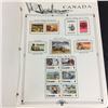 Image 3 : VINTAGE (CANADA) STAMP ALBUM W/MANY STAMPS