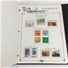 Image 4 : VINTAGE (CANADA) STAMP ALBUM W/MANY STAMPS