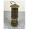 Image 1 : BRASS MINING LANTERN (E. THOMAS & WILLIAM CAMBRIAN) W/ 10 YEAR INSCRIPTION
