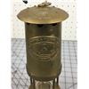 Image 2 : BRASS MINING LANTERN (E. THOMAS & WILLIAM CAMBRIAN) W/ 10 YEAR INSCRIPTION