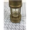 Image 3 : BRASS MINING LANTERN (E. THOMAS & WILLIAM CAMBRIAN) W/ 10 YEAR INSCRIPTION