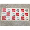 Image 1 : CARDBOARD ADVERTISING (COCA-COLA) *24”X11”*