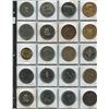 Image 1 : 1 SHEET OF TOKENS (CITY OF YORKTON, CALGARY STAMPEDE 1975, ETC.)
