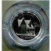 Image 1 : 100th ANNIVERSARY OF THE BIRTH OF CREDIT UNION 10 CENT PC (SILVER, 2000, DESJARDINS)