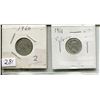 Image 1 : 1960 CNDN 10 CENT PC (SILVER) & 1961 CNDN 10 CENT PC (SILVER)