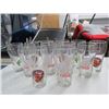 Image 1 : COCA COLA *SANTA* GLASSES (QTY 12) *N.O.S.*