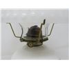 Image 3 : WHITE GLASS OIL LAMP (W/BLACK DESIGN)