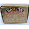 Image 12 : CLOCK CASE (WOODEN) & BOXED SET OF BAILEYS GLASSES