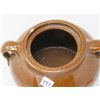 Image 3 : LARGE BROWN BEAN POT *NO LID* & WALL CLOCK (ELECTRIC)