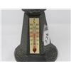 Image 5 : TIRE ASHTRAY (MARKED U.S. ROYAL MASTER) & LAMP POST THERMOMETER