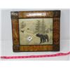 Image 1 : PRINT OF BEARS (FRAMED, 1905, 13.5"X11.5")