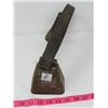 Image 1 : COW BELL (W/ORIGINAL DINGER, ON LEATHER COLLAR)